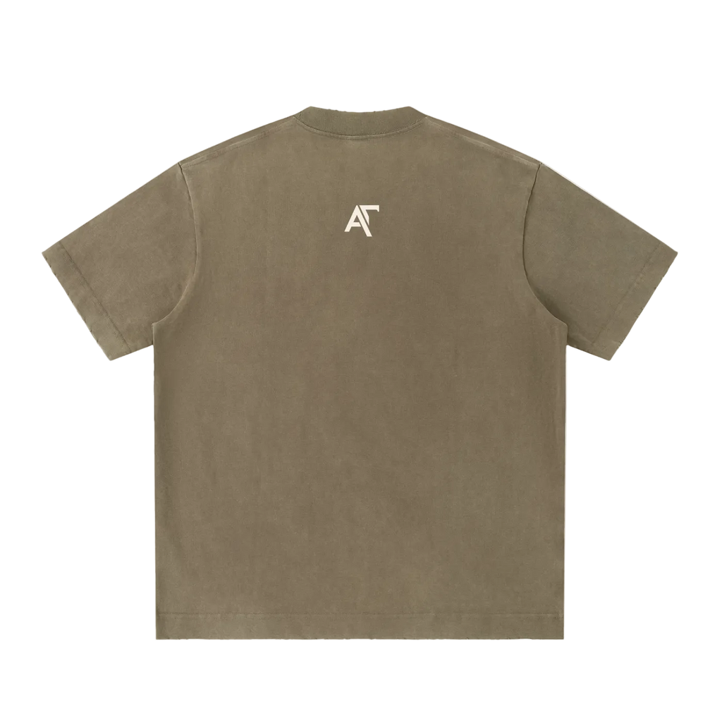 Retro Hibiscus Sign Tee