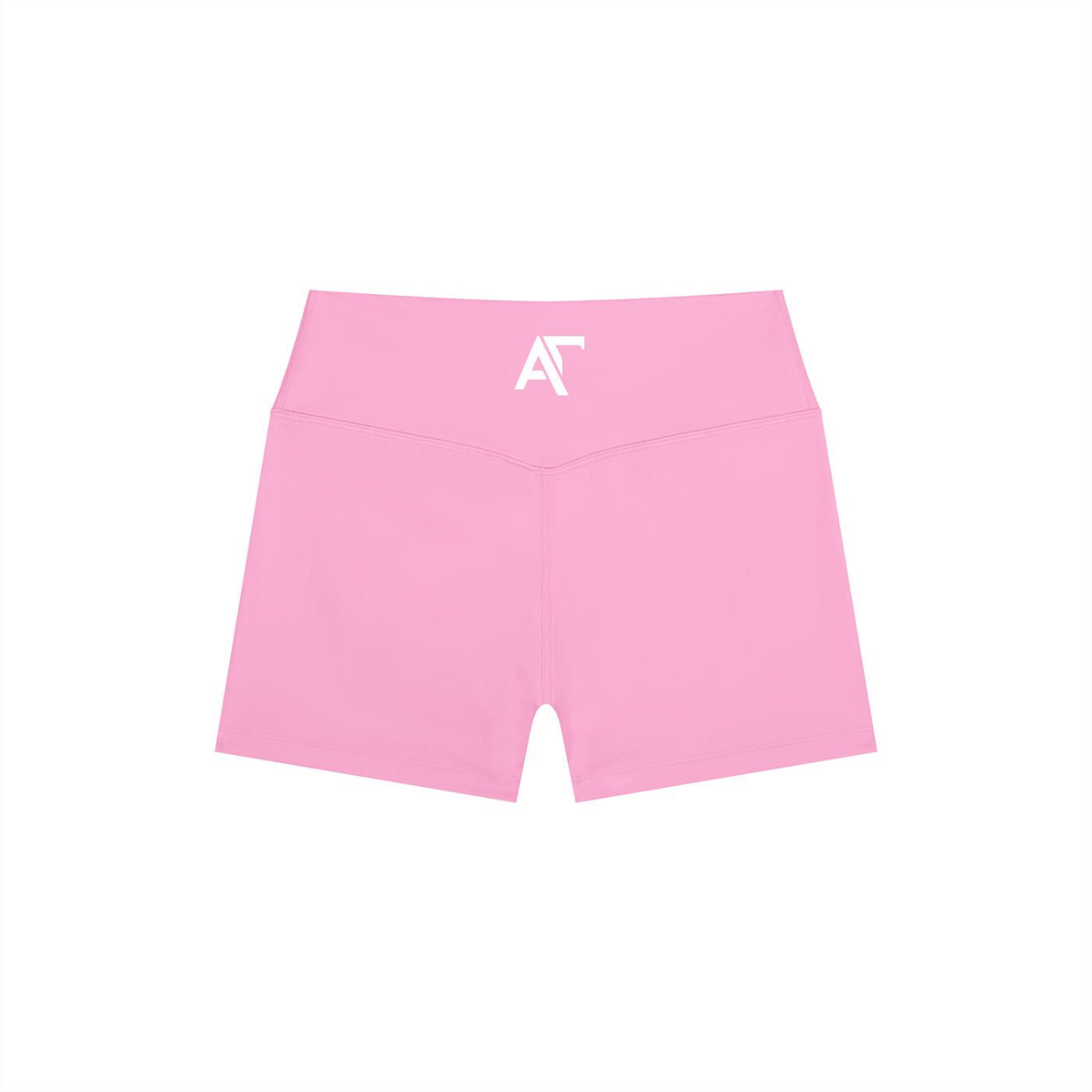 Athletic Club “Bubblegum Pink” High Rise Yoga Shorts