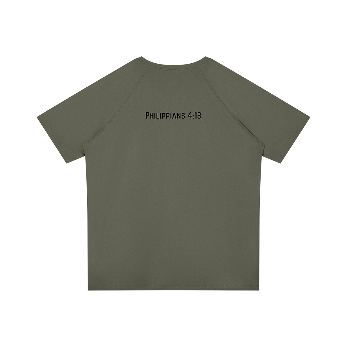 Philippians 4:13 Raglan Sleeve Performance T-Shirt