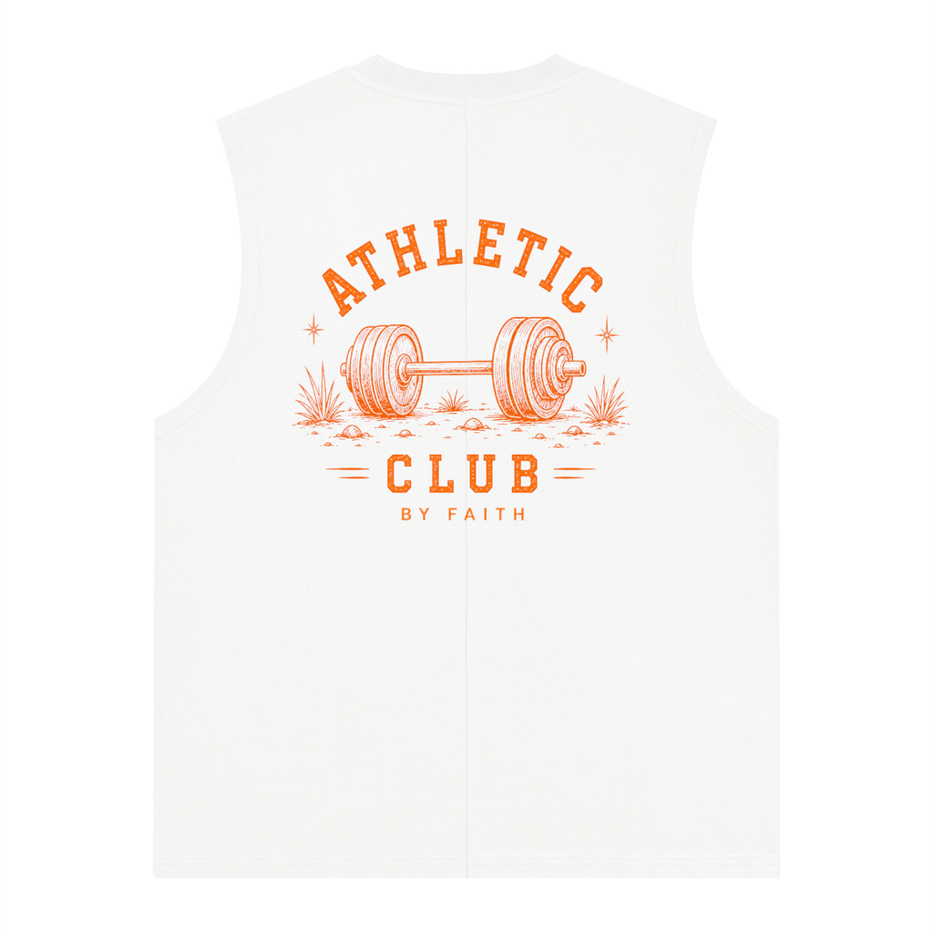 By Faith Athletic Club Goes Western Men’s Heavy Lifting Tank