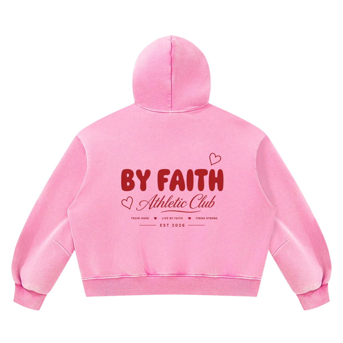 Athletic Club “Love” Boxy Hoodie