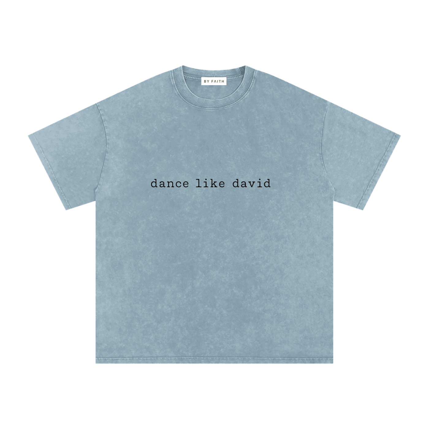 By Faith “Dance Like David” Oversized Cotton T-Shirt