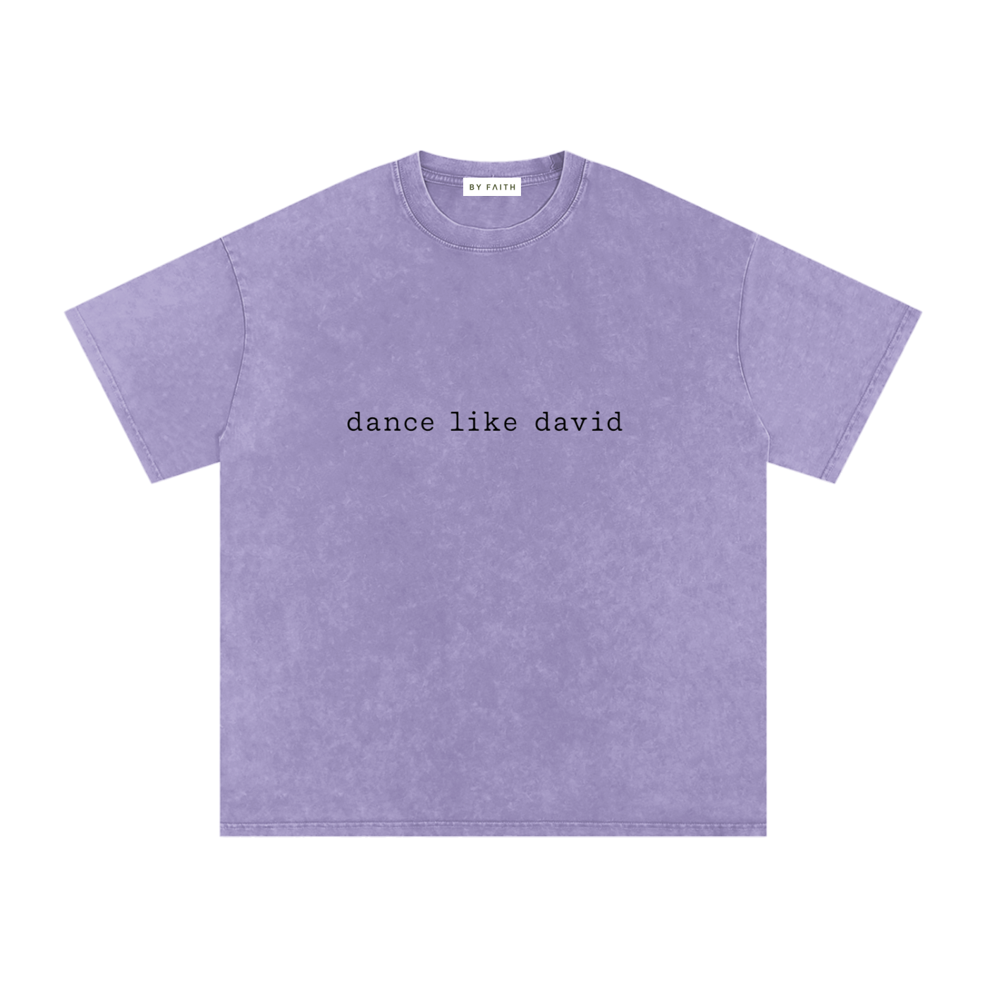 By Faith “Dance Like David” Oversized Cotton T-Shirt
