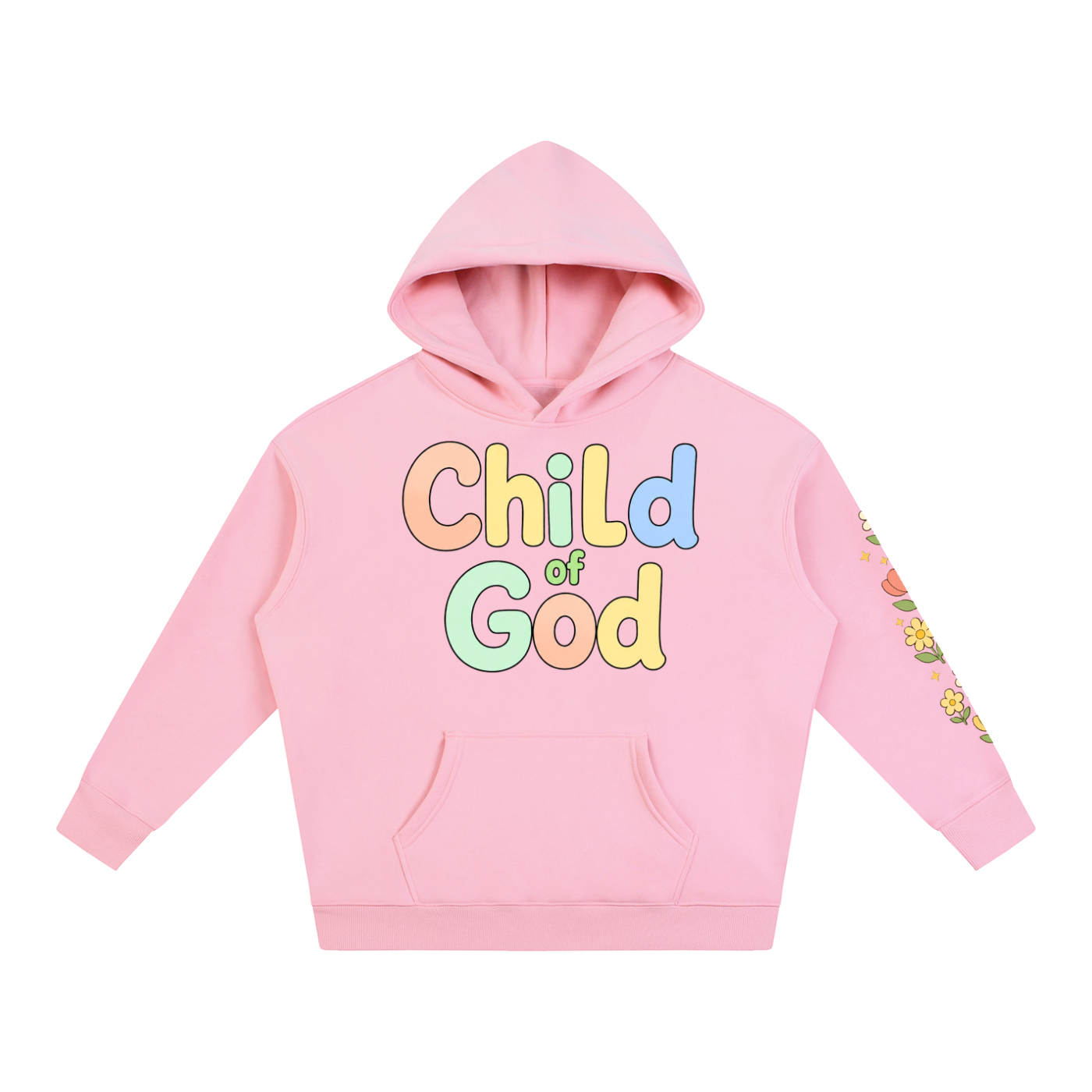 By Faith Child Of God Oversize Hoodie