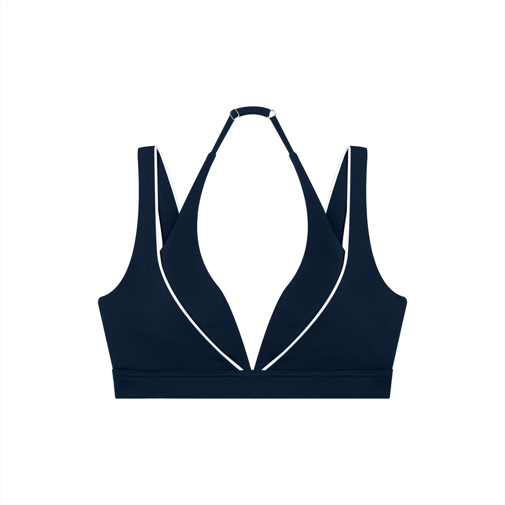 Pace Line Halter Neck Sports Bra