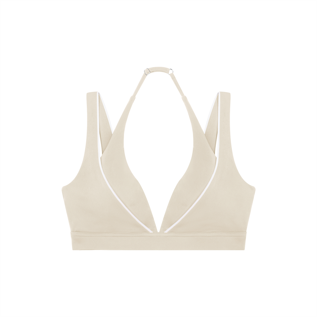 Pace Line Halter Neck Sports Bra