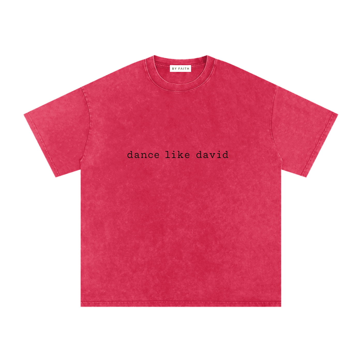 By Faith “Dance Like David” Oversized Cotton T-Shirt