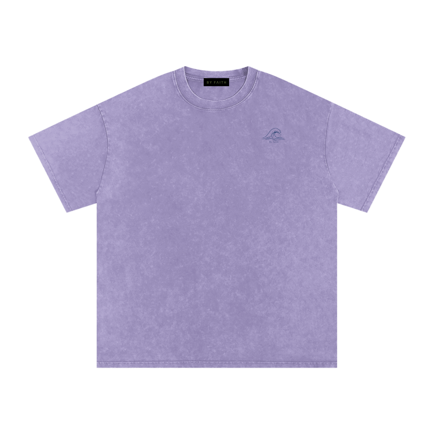 Sunset Snow Washed Oversized Cotton T-Shirt