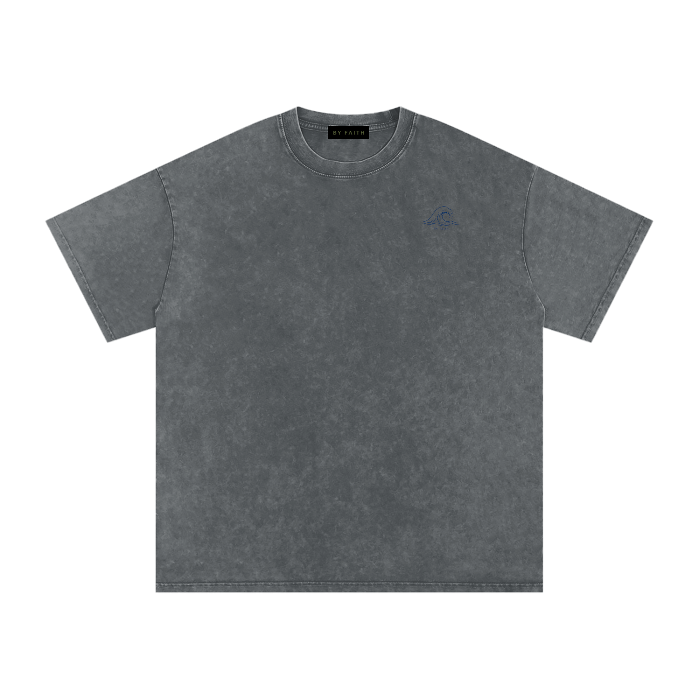 Sunset Snow Washed Oversized Cotton T-Shirt