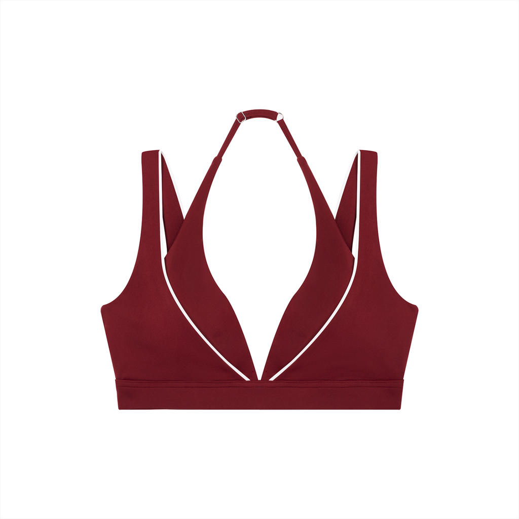 Pace Line Halter Neck Sports Bra