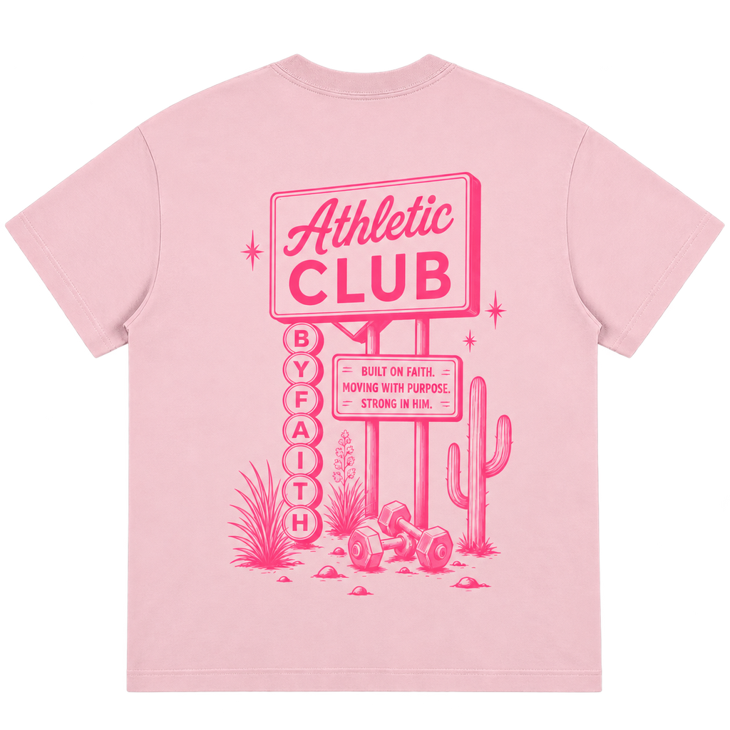 By Faith Athletic Club Goes Western Welcome Sign Tee