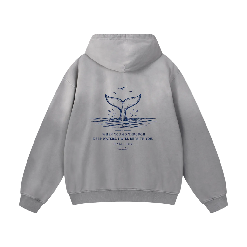 Whale’s Tale Sunfade Oversized Hoodie