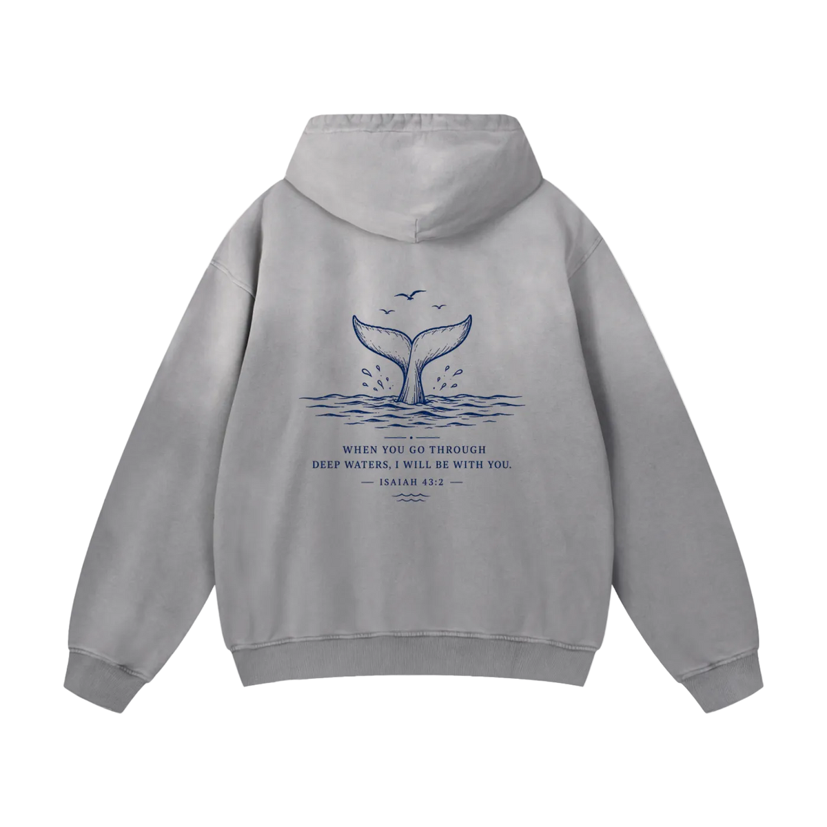 Whale’s Tale Sunfade Oversized Hoodie