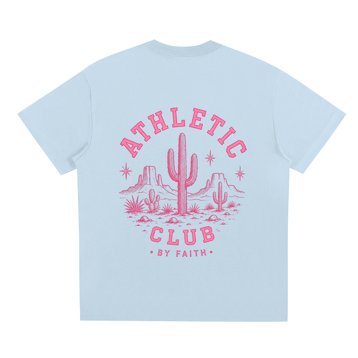 By Faith Athletic Club Goes Western Desert Tee