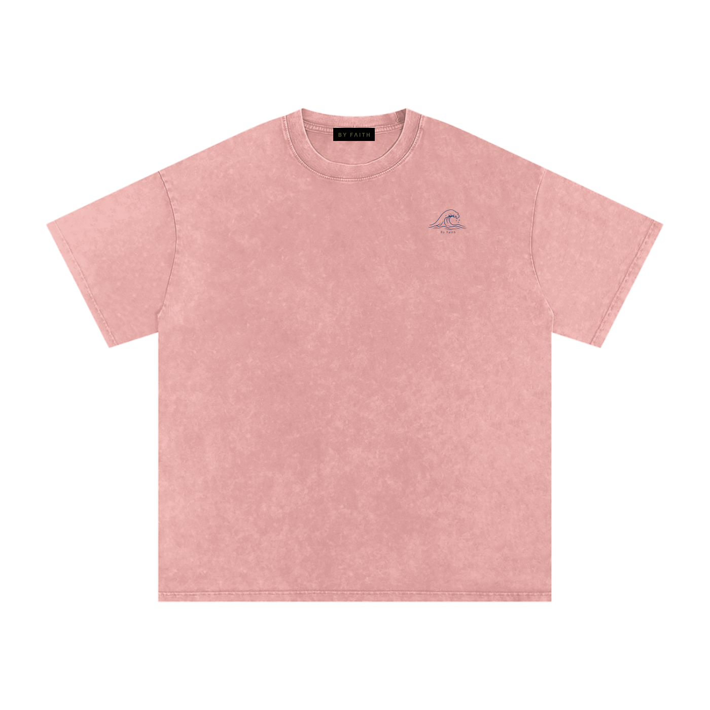 Sunset Snow Washed Oversized Cotton T-Shirt