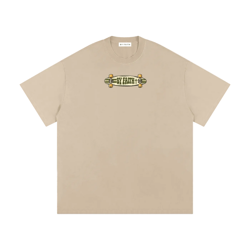 Retro Skateboard Loose Tee