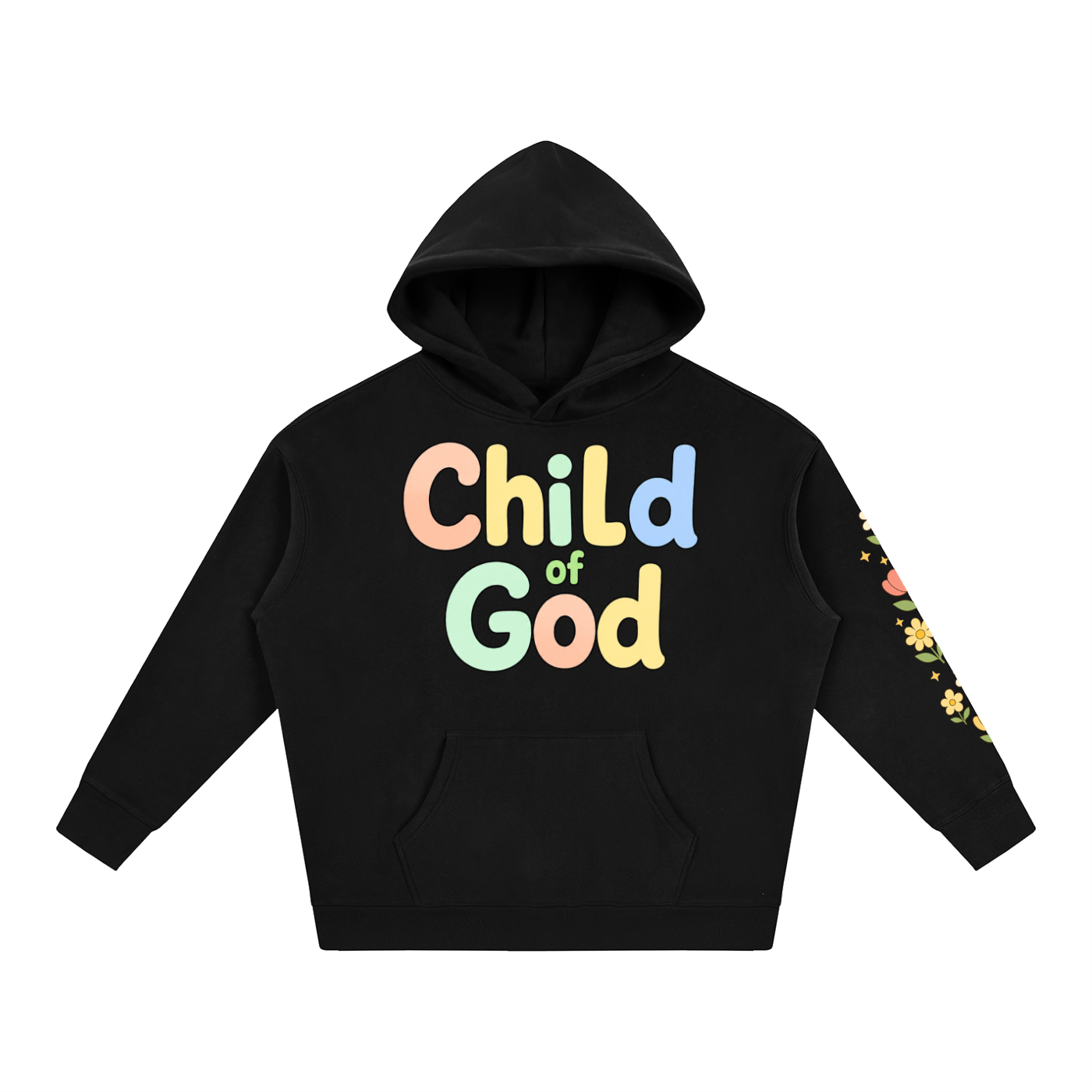 By Faith Child Of God Oversize Hoodie