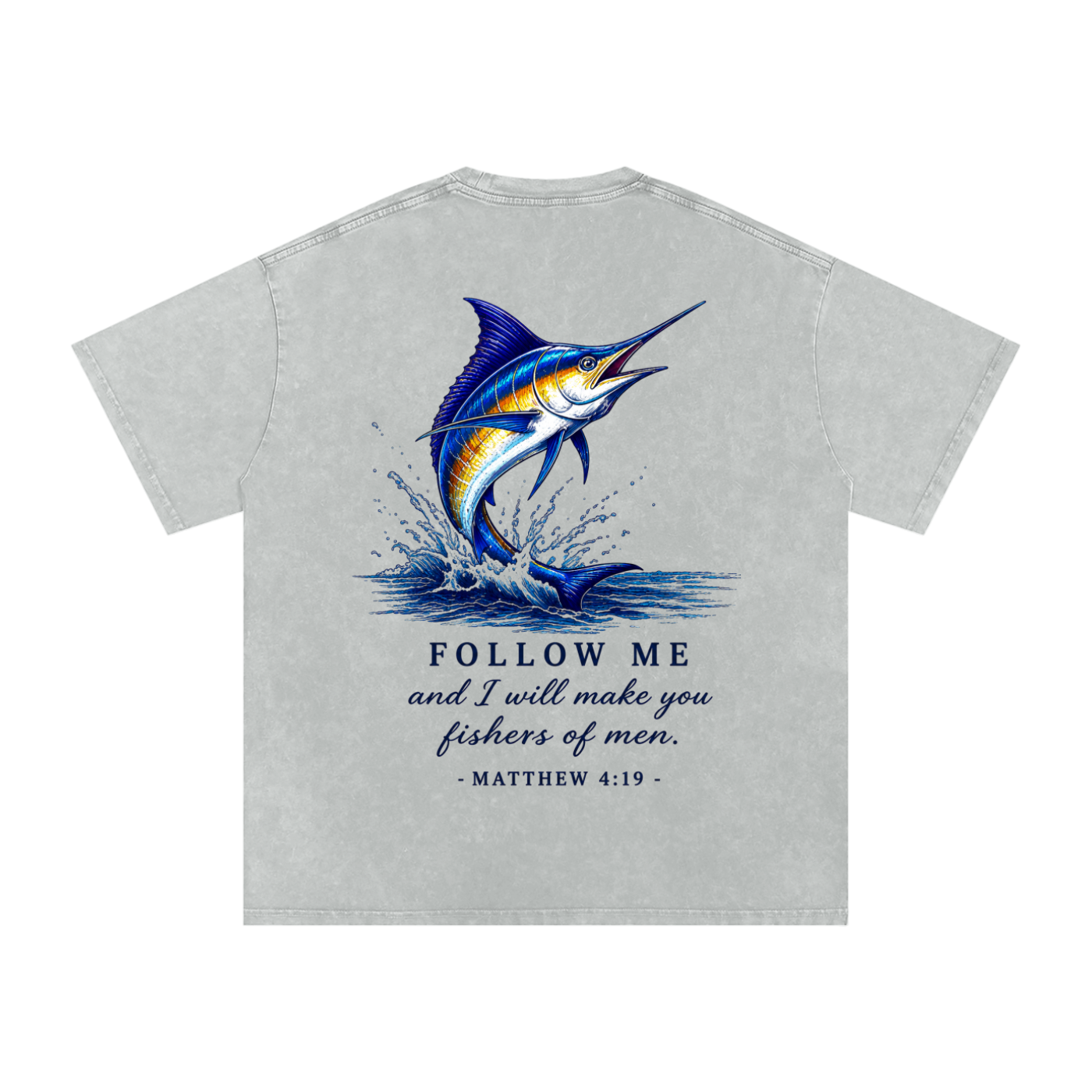 Fishers Of Men Oversized Cotton T-Shirt