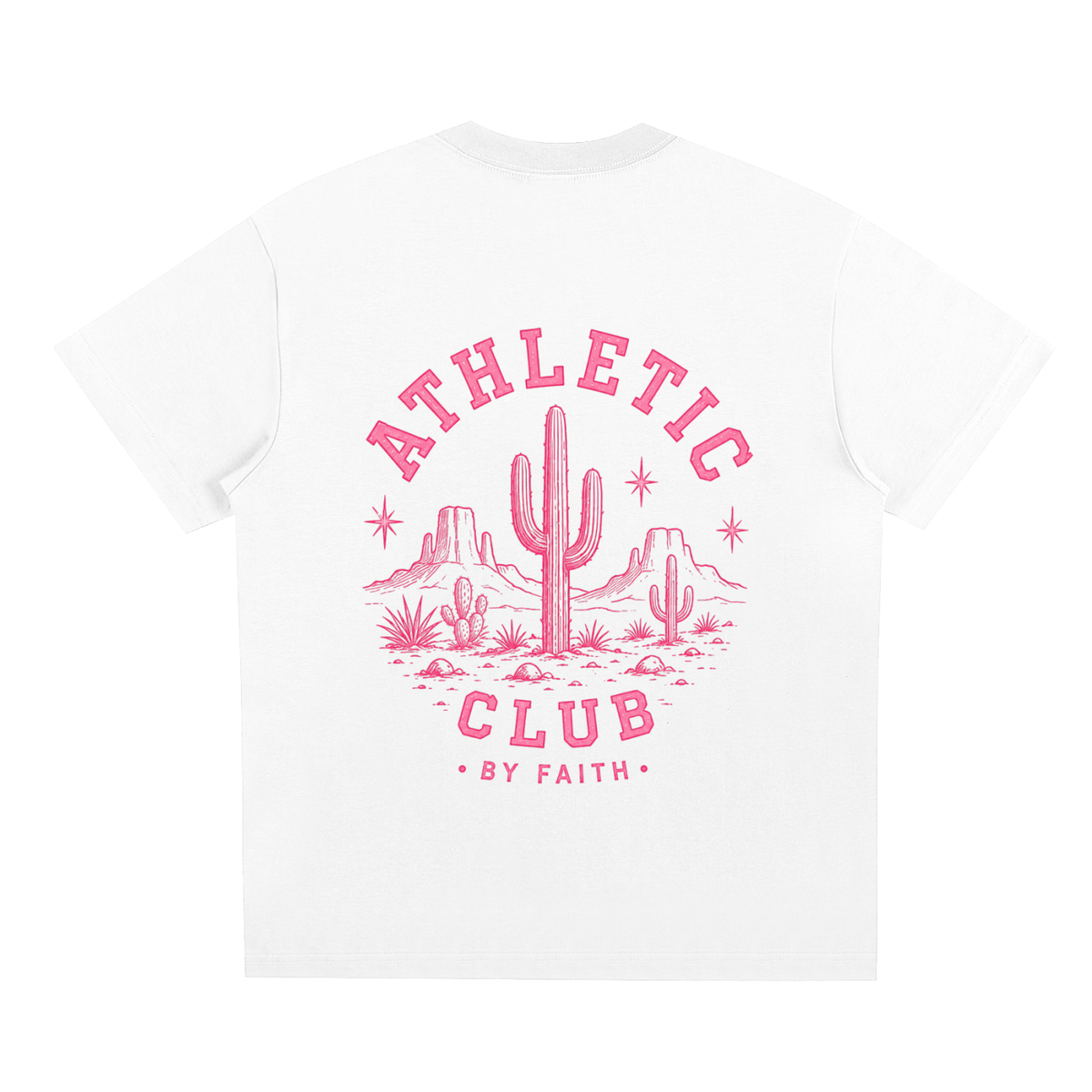 By Faith Athletic Club Goes Western Desert Tee