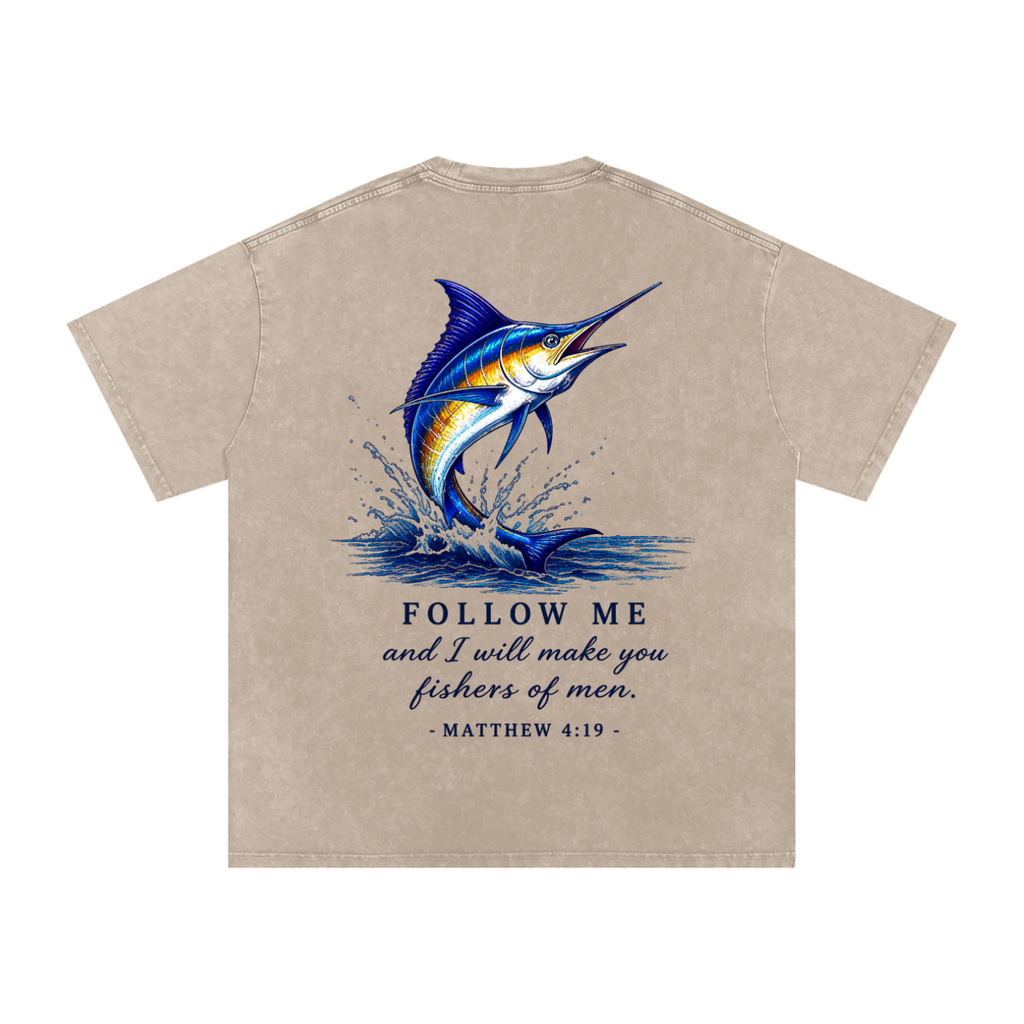 Fishers Of Men Oversized Cotton T-Shirt