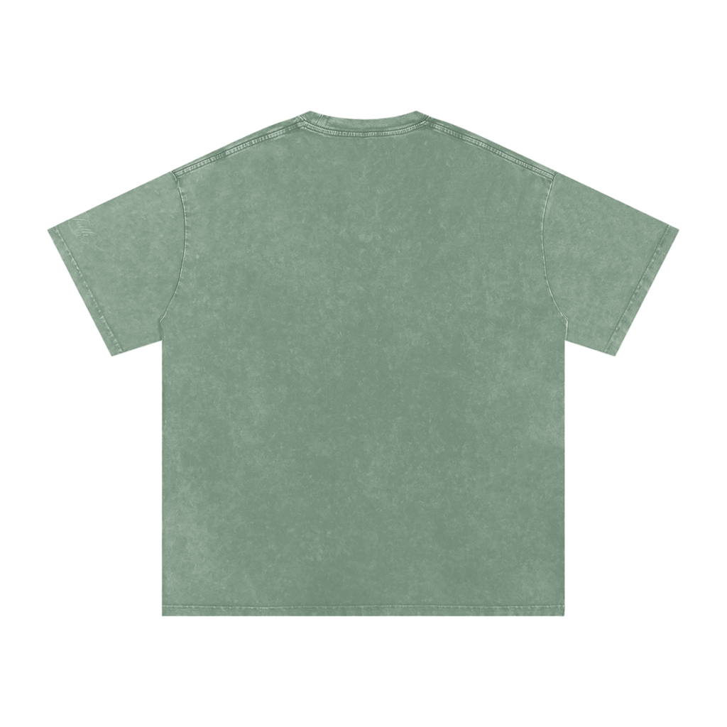 The Lilies Oversized Cotton Sage T-Shirt