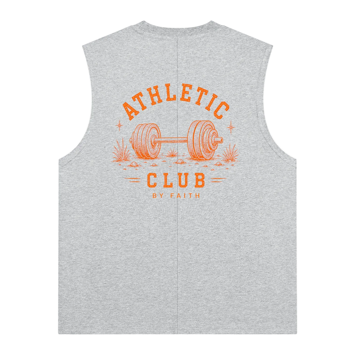 By Faith Athletic Club Goes Western Men’s Heavy Lifting Tank