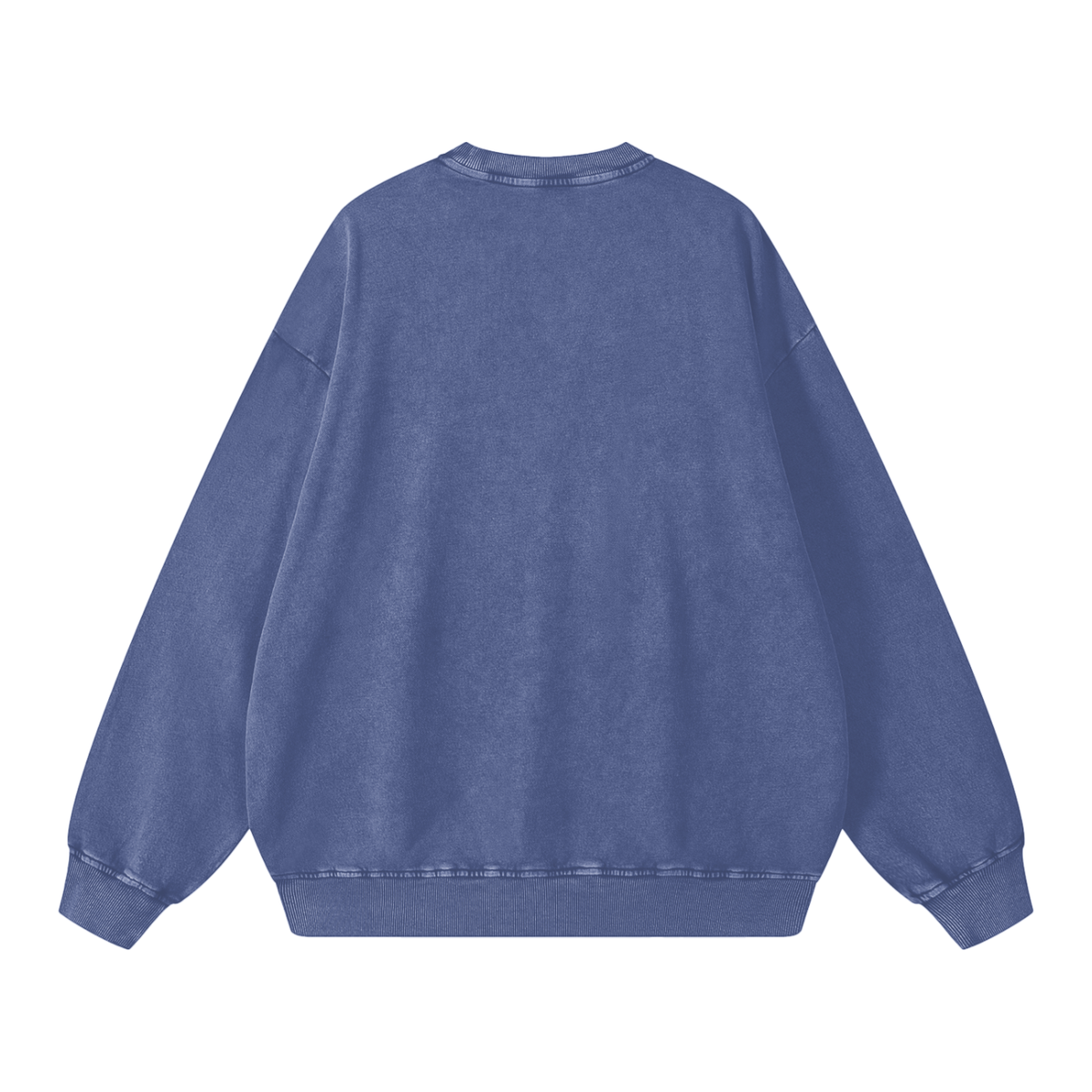 Embroidered Jesus Loves You Oversized Sweatshirt