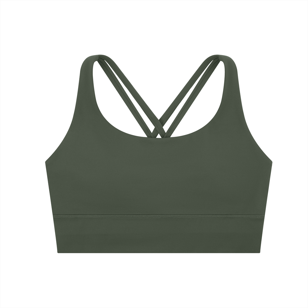 Criss-Cross Sports Bra