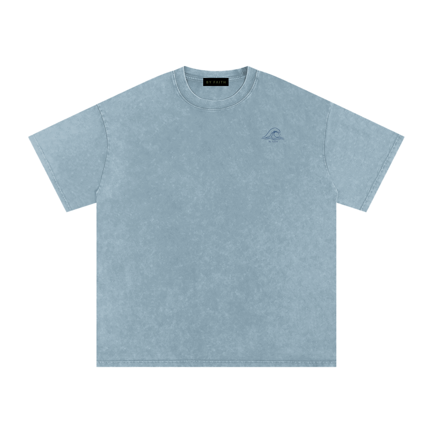 Sunset Snow Washed Oversized Cotton T-Shirt