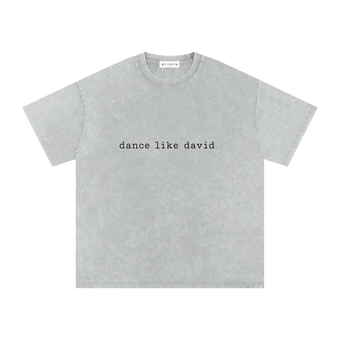 By Faith “Dance Like David” Oversized Cotton T-Shirt