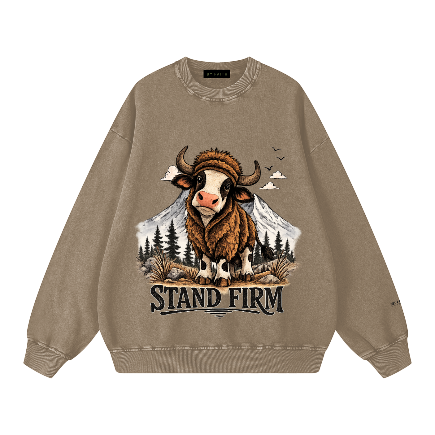 Stand Firm Premium Oversized Sweatshirt