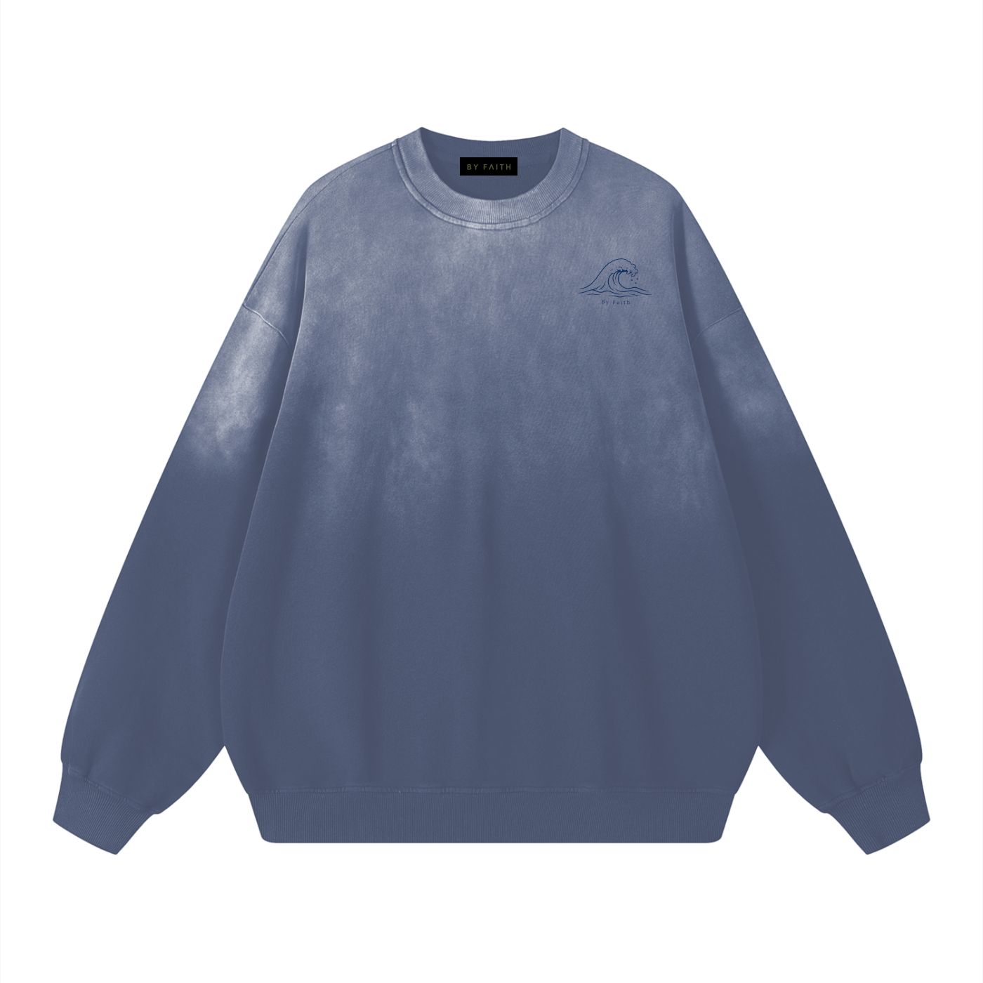 Psalm 150:6 Drop-Shoulder Cotton Sweatshirt
