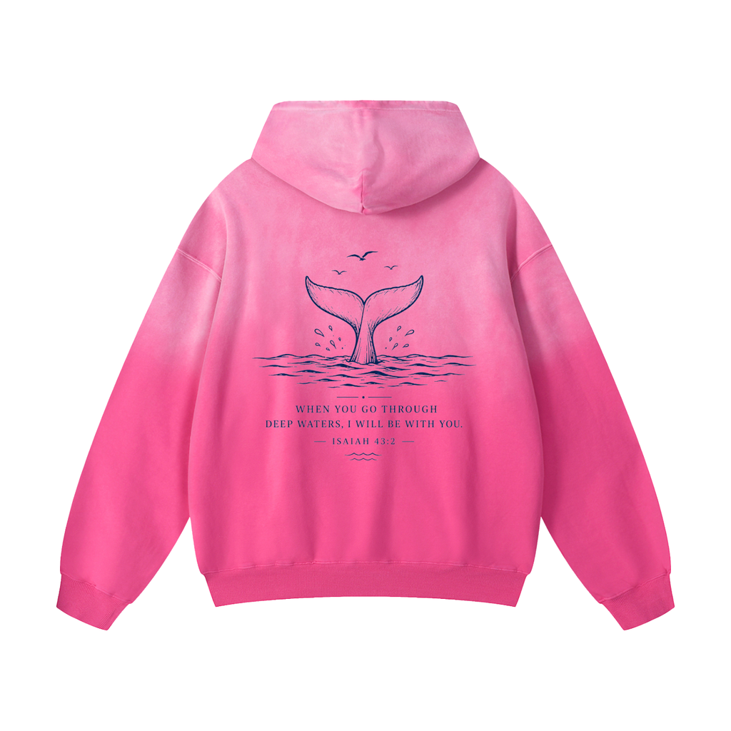 Whale’s Tale Sunfade Oversized Hoodie