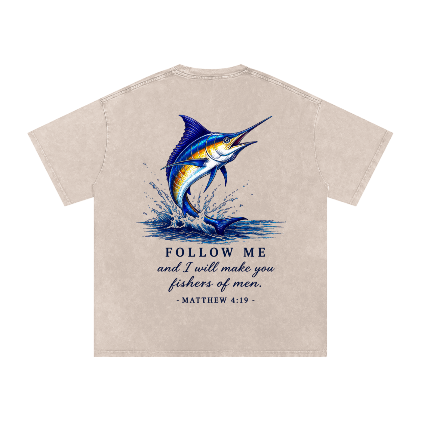 Fishers Of Men Oversized Cotton T-Shirt