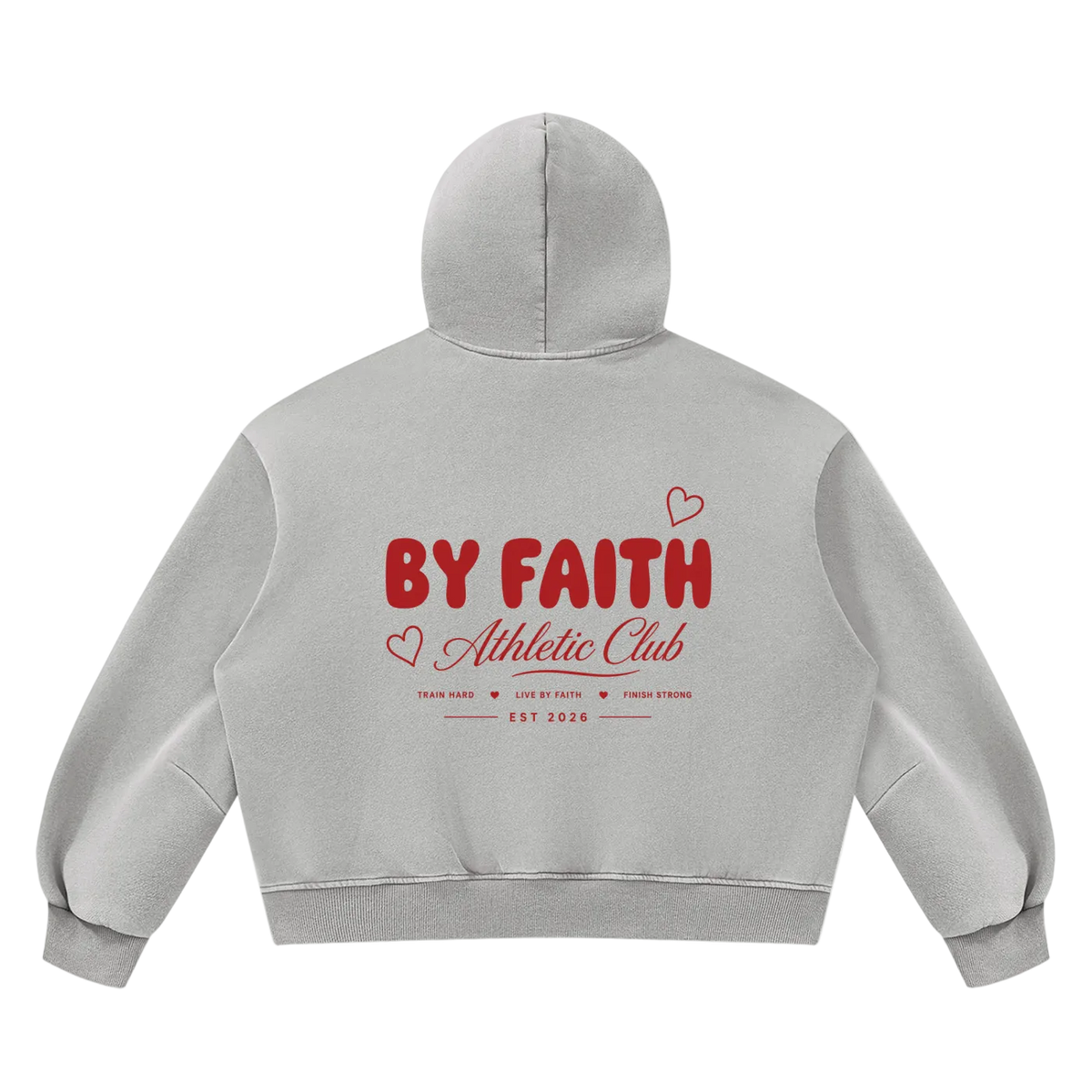 Athletic Club “Love” Boxy Hoodie