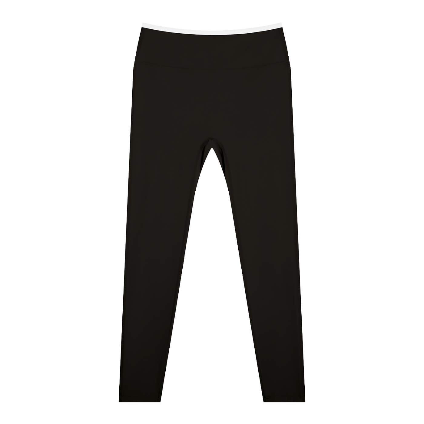 Trimmed High-Waisted Yoga Leggings