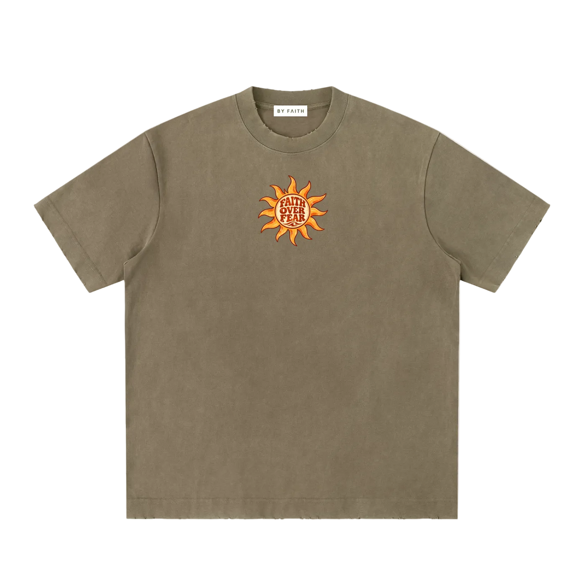 Retro “Faith Over Fear” Tee