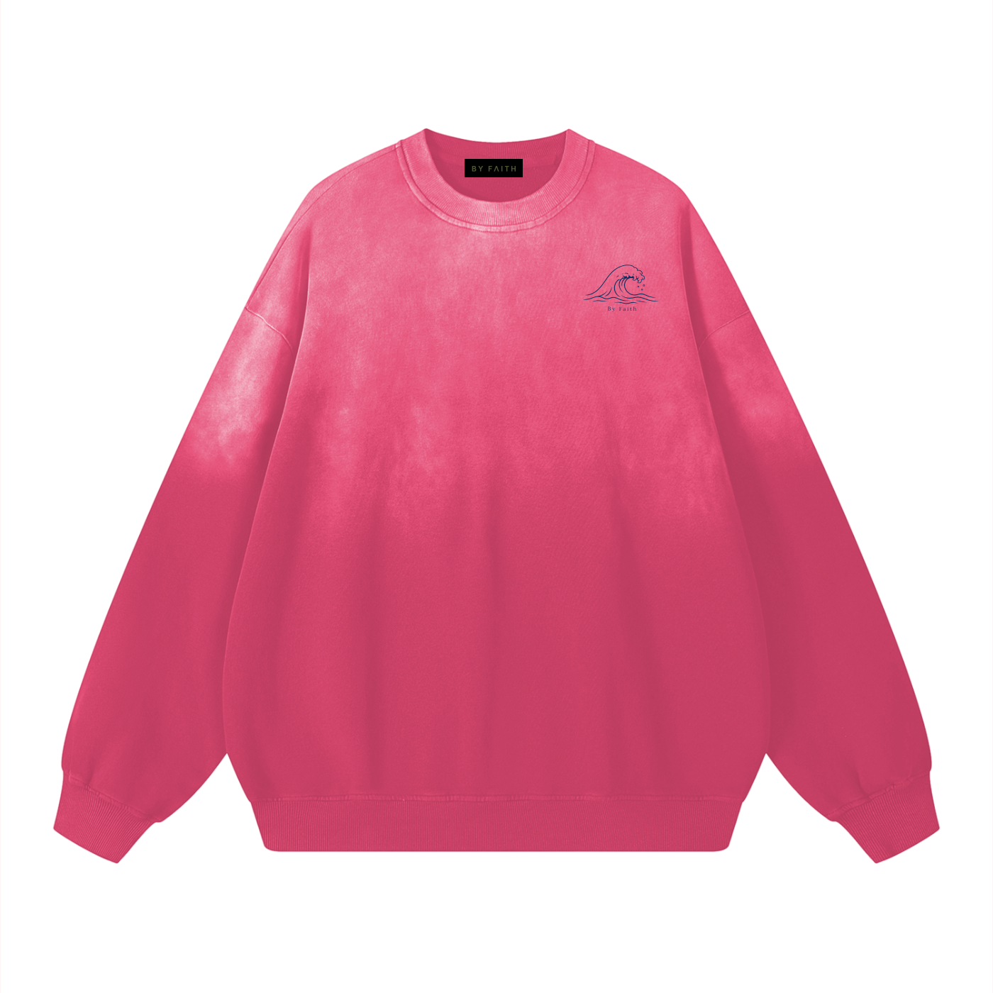 Sunset Sunfade Drop-Shoulder Cotton Sweatshirt