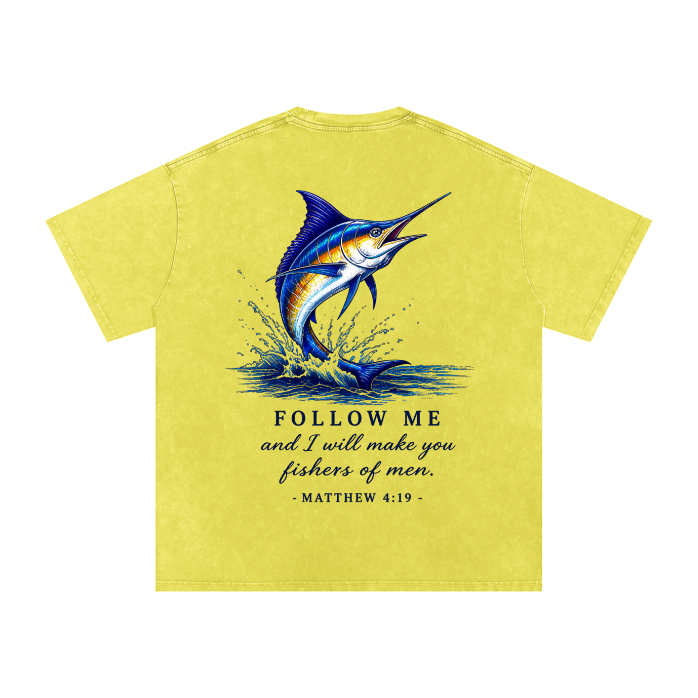Fishers Of Men Oversized Cotton T-Shirt