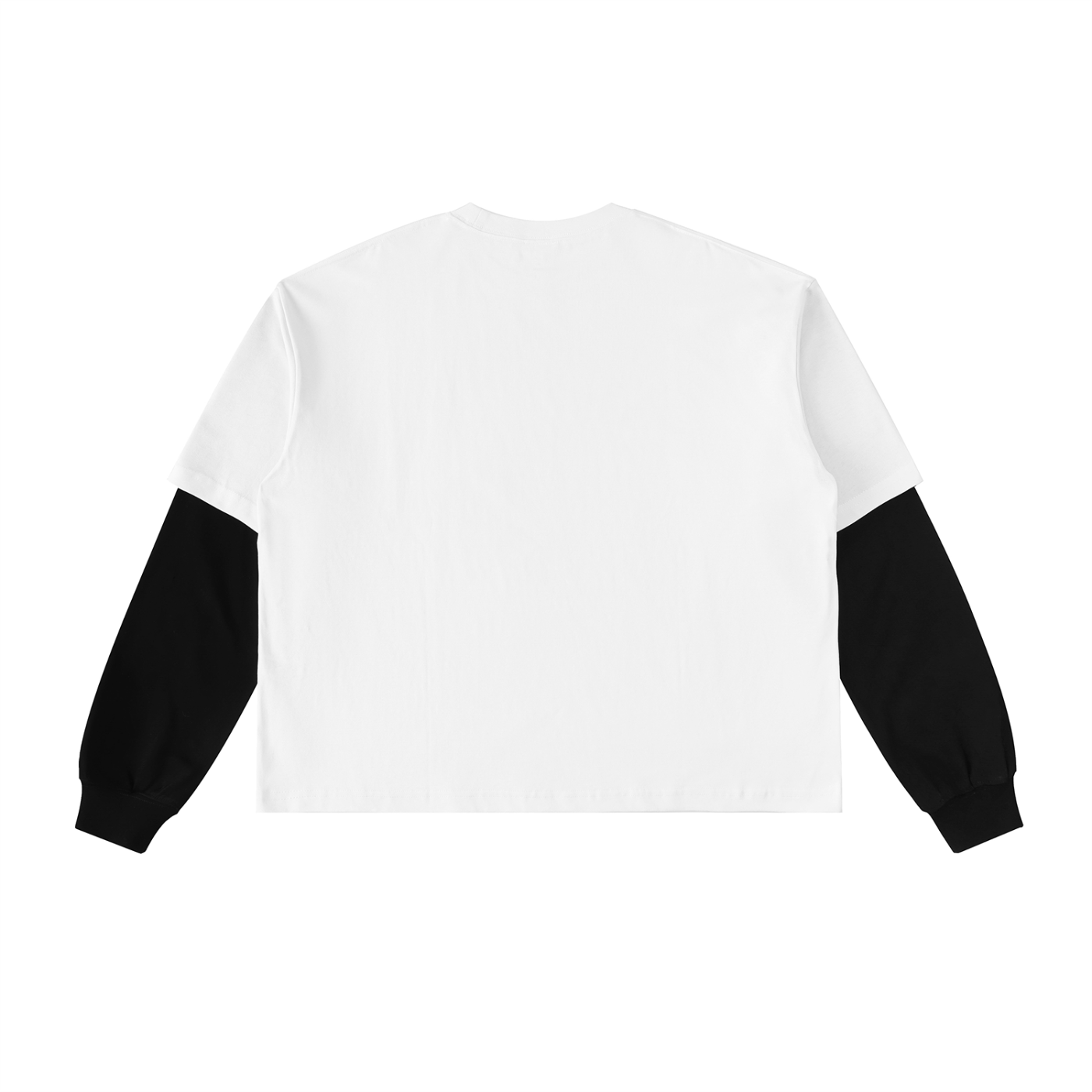 Set Apart Black and White Layered Contrast T-Shirt