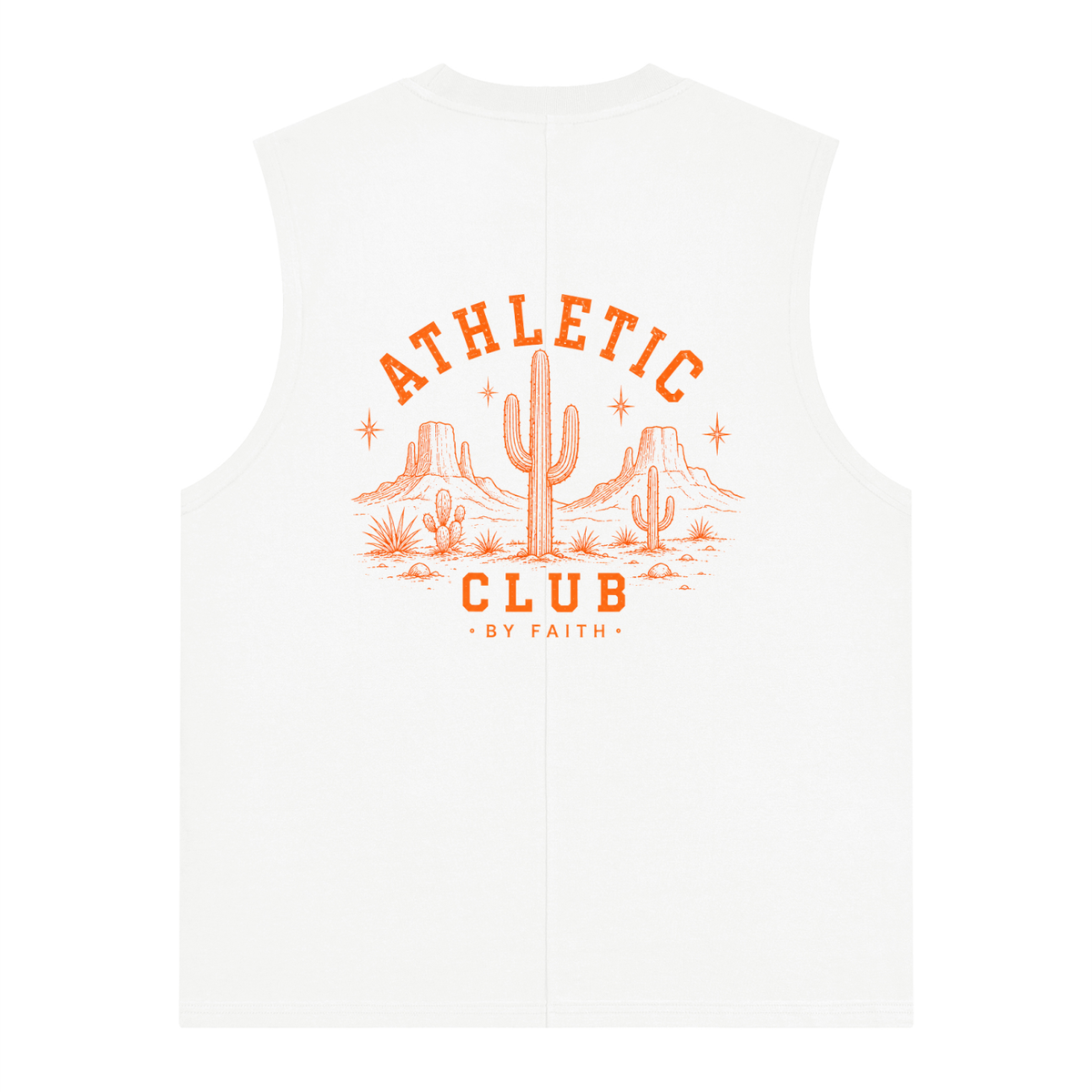 By Faith Athletic Club Goes Western Men’s Desert Tank