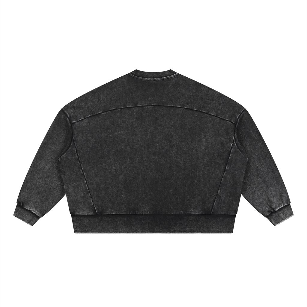 By Faith Pastel Wash Boxy Sweatshirt