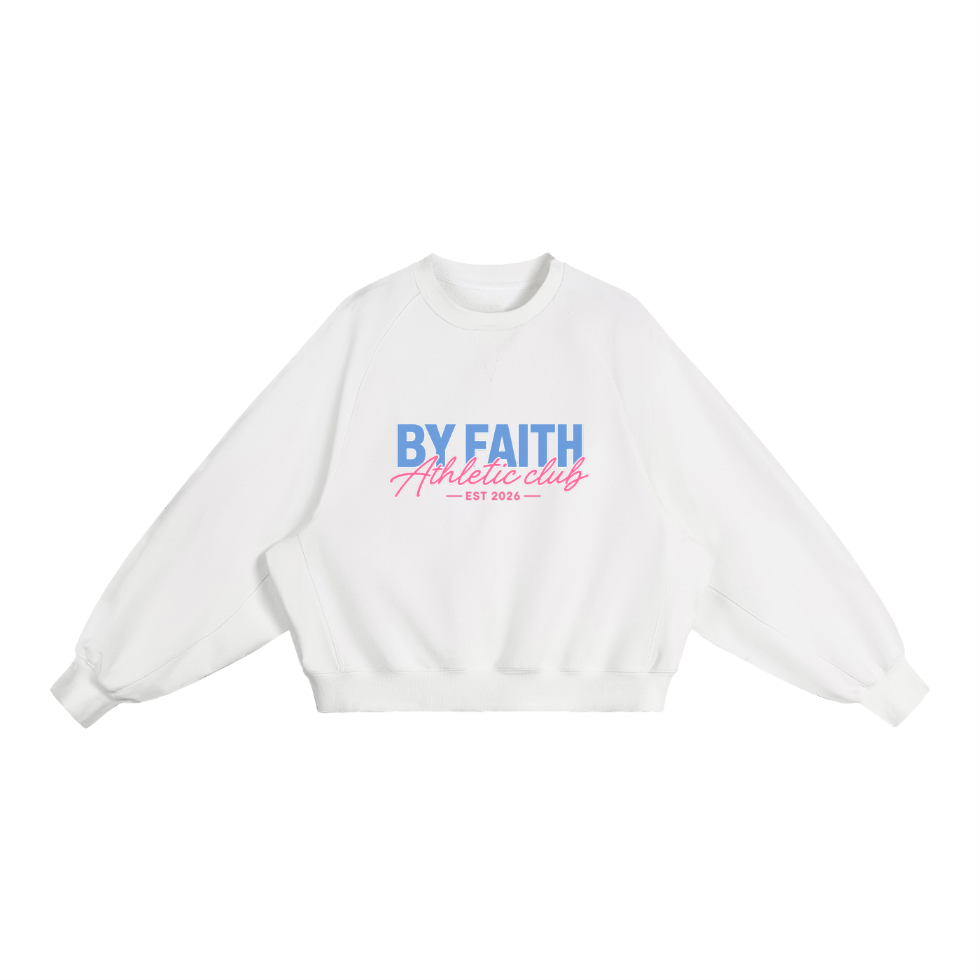 Athletic Club “Cotton Candy” Boxy Sweatshirt