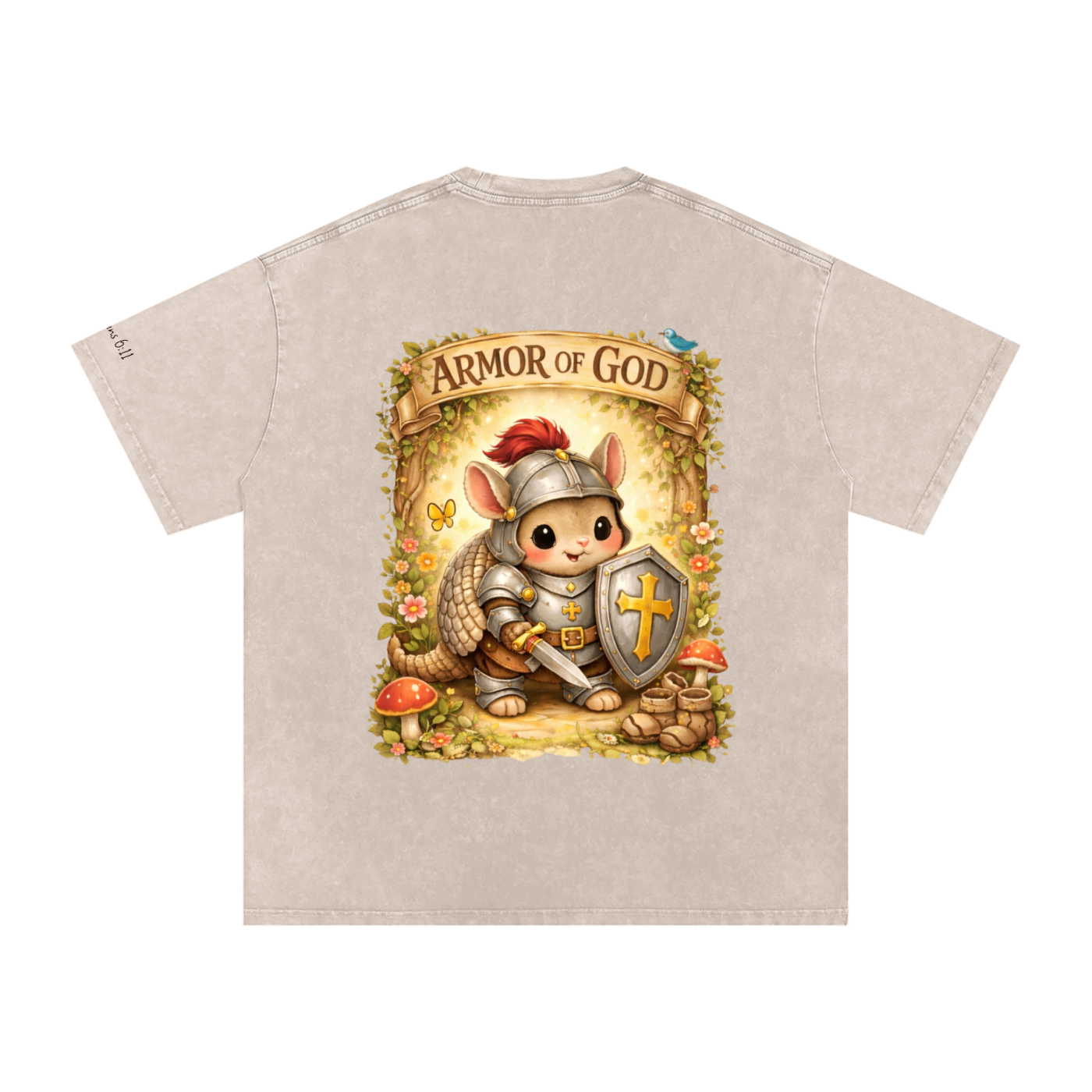 Armor of God Oversized Cotton T-Shirt