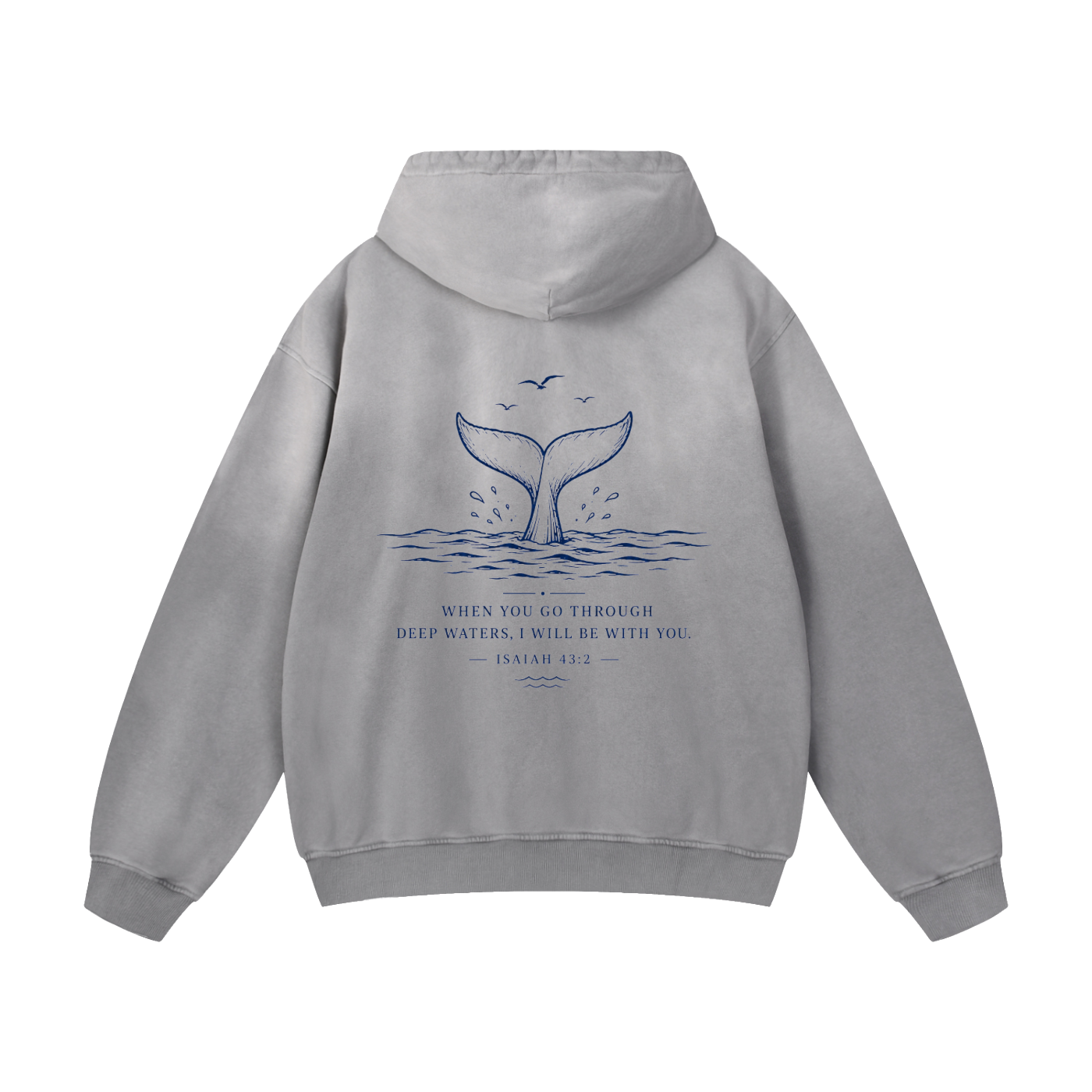 Whale’s Tale Sunfade Oversized Hoodie