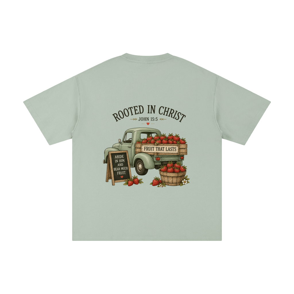 Rooted In Christ Pure Cotton T-Shirt