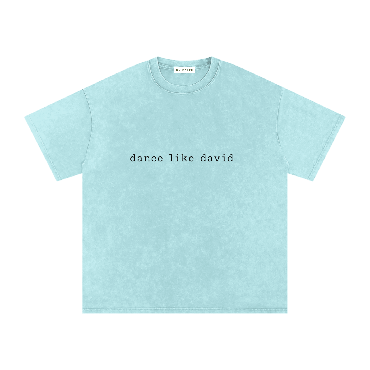 By Faith “Dance Like David” Oversized Cotton T-Shirt