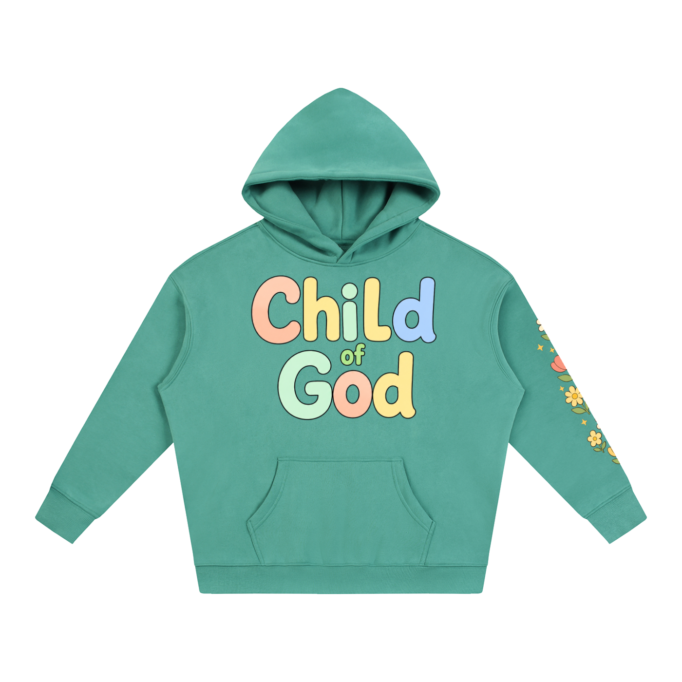 By Faith Child Of God Oversize Hoodie