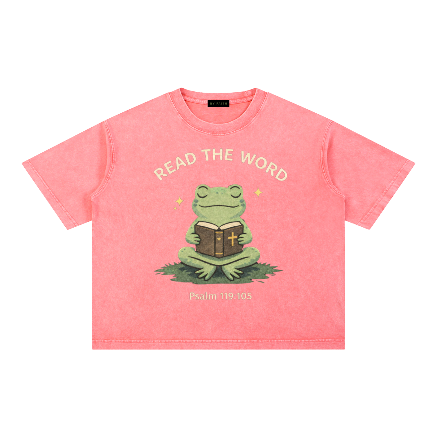 Read The Word Boxy Cotton T-Shirt