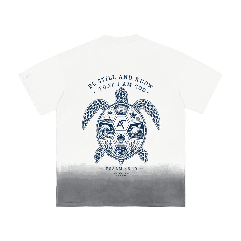Be Still Turtle Sunfade Vintage Washed T-Shirt